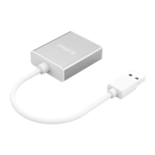 Orico UTH USB-A 3.0 - HDMI adaptér - strieborný - 2