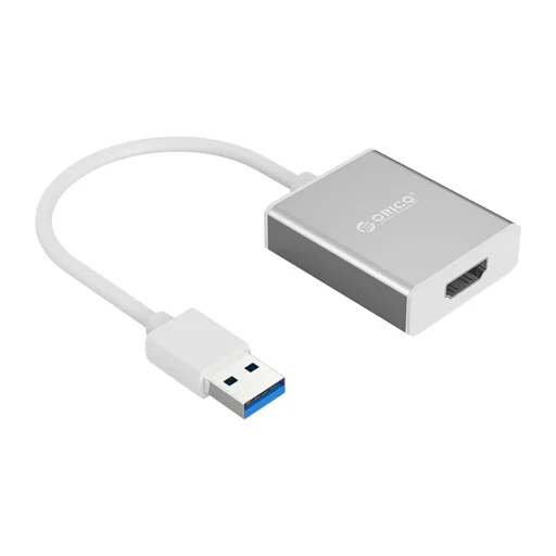 Orico UTH USB-A 3.0 - HDMI adapter - ezüst - 1
