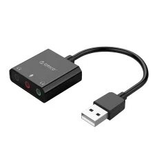 Orico SKT3 USB-A externá zvuková karta - čierna