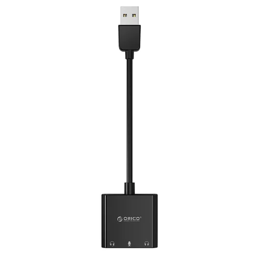 Orico SKT3 USB-A externá zvuková karta - čierna - 2