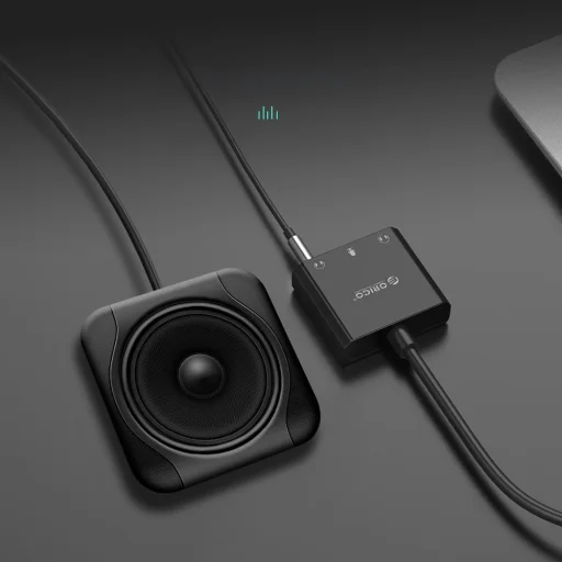 Orico SKT3 USB-A externá zvuková karta - čierna - 8