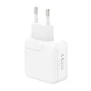 MX Burst GaN PD 35W sieťový nabíjací USB-C adaptér, 2x USB-C + USB-C/Lightning PD kábel 20W, biely thumbnail