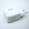 MX Burst GaN PD 35W sieťový nabíjací USB-C adaptér, 2x USB-C + USB-C/Lightning PD kábel 20W, biely thumbnail