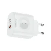 Biely T-PHOX T-PP20 GaN iWatch 3 v 1 sieťový USB-C nabíjací adaptér thumbnail