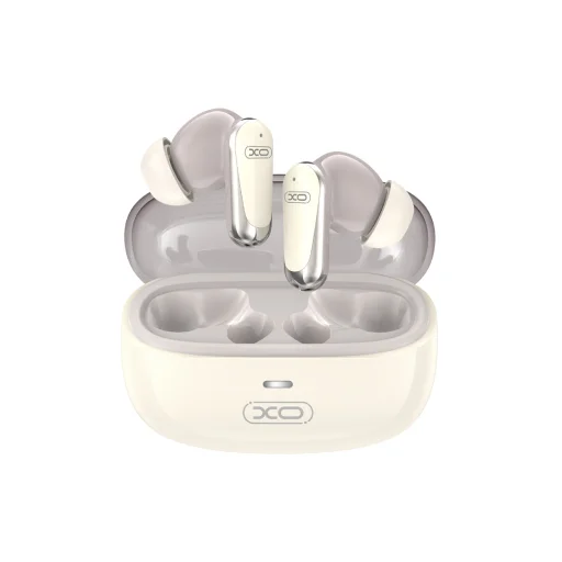 XO G42 TWS Bluetooth slúchadlá béžové ANC + ENC - 2