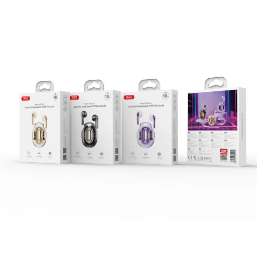 XO X43 TWS Bluetooth bezdrôtové slúchadlá béžové - 5