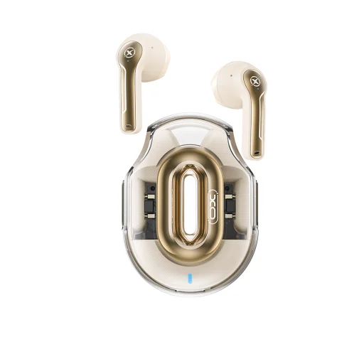 XO X43 TWS Bluetooth bezdrôtové slúchadlá béžové - 1