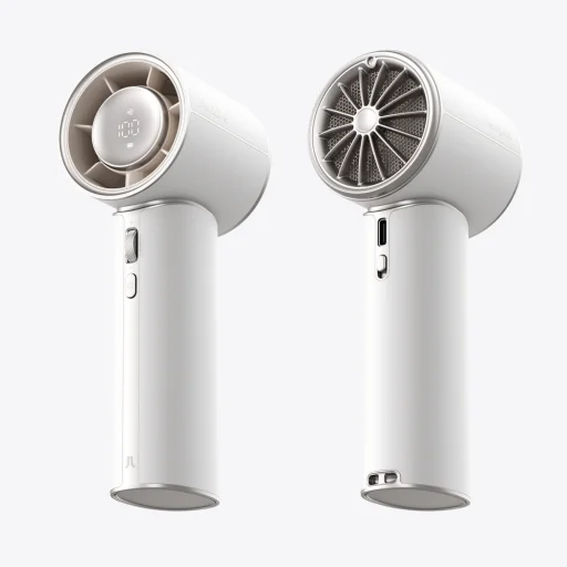Jisulife Prenosný Ventilátor Pro1 Mini 4250mAh USB-C Prenosný Ventilátor - Biely - 2