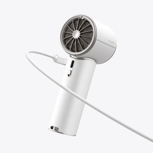 Jisulife Prenosný Ventilátor Pro1 Mini 4250mAh USB-C Prenosný Ventilátor - Biely - 18