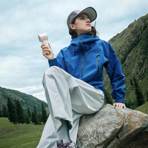 Jisulife Prenosný Ventilátor Pro1 Mini 4250mAh USB-C Prenosný Ventilátor - Biely - 19