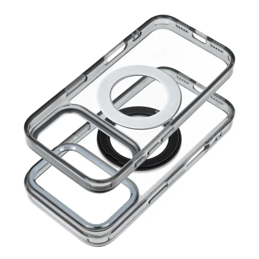 iPhone 11 Frame Circle Stand čierne puzdro kompatibilné s MagSafe - 2