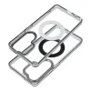 Samsung Galaxy S26 Ultra Frame Circle Stand MagSafe kompatibilis fekete tok thumbnail