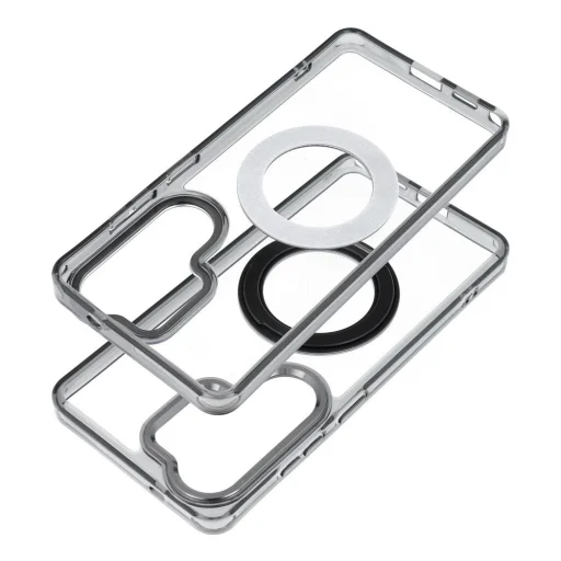 Samsung Galaxy A56 5G Frame Circle Stand MagSafe-kompatibilný čierny kryt - 2