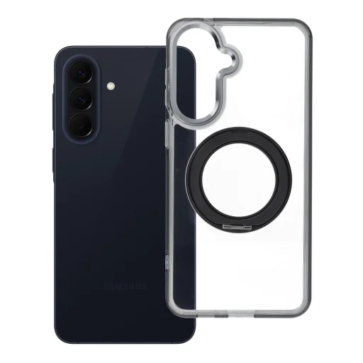 Samsung Galaxy A57 Frame Circle Stand čierne puzdro kompatibilné s MagSafe - 8