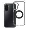 Samsung Galaxy A17 Frame Circle Stand MagSafe kompatibilis fekete tok thumbnail