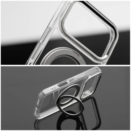 iPhone 11 Frame Circle Stand priehľadný kryt kompatibilný s MagSafe - 7