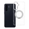 Samsung Galaxy A57 Frame Circle Stand MagSafe-kompatibilis átlátszó tok thumbnail