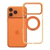 iPhone 17 Pro Max / 18 Pro Max Frame Circle Stand oranžové puzdro kompatibilné s MagSafe thumbnail