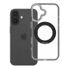 iPhone 16 Frame Circle Stand MagSafe kompatibilis fekete tok thumbnail
