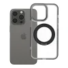 iPhone 13 Pro Frame Circle Stand MagSafe kompatibilis fekete tok thumbnail