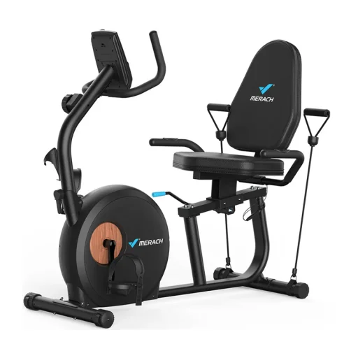 Recumbent bike MERACH (black) - 1