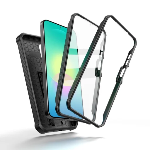 Samsung Galaxy A27 5G Tech-Protect Kevlar Cam+ balenie 2 kusov čierne puzdro - 3
