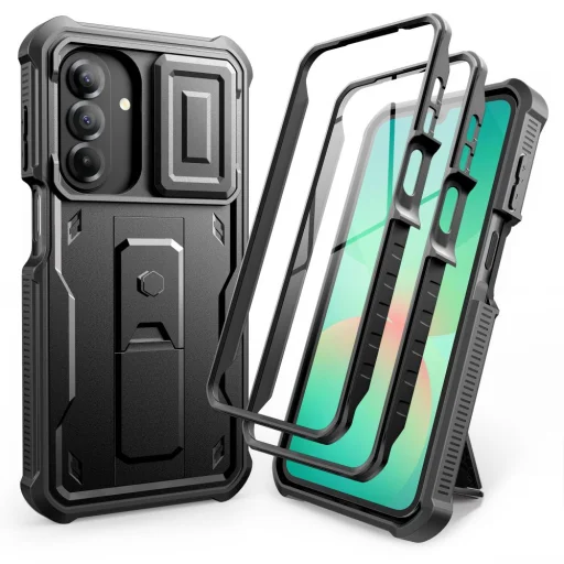 Samsung Galaxy A27 5G Tech-Protect Kevlar Cam+ 2 darabos fekete tok - 2