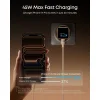 Sieťová nabíjačka Anker Nano Display, 45W, 3A, 1 x USB-C, oranžová A121DGO1 thumbnail