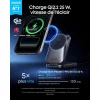 Vezeték nélküli töltőállomás Anker Prime MagGo 3in1, 25W, 1.67A, fekete A25N1 magsafe thumbnail