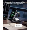 Bezdrôtová nabíjacia stanica Anker Prime MagGo 3in1, 25W, 1.67A, čierna A25N1 magsafe thumbnail