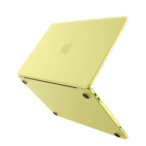 MacBook Neo 13 2026 Spigen AirSkin matt sárga tok - 2