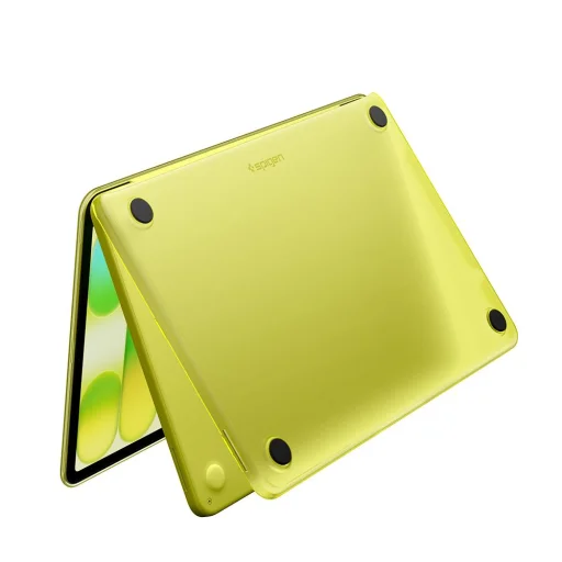 MacBook Neo 13 2026 Spigen AirSkin matné žlté puzdro - 5