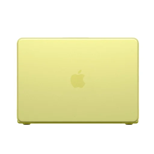MacBook Neo 13 2026 Spigen AirSkin matt sárga tok - 3