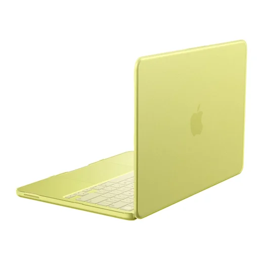 MacBook Neo 13 2026 Spigen AirSkin matt sárga tok - 4