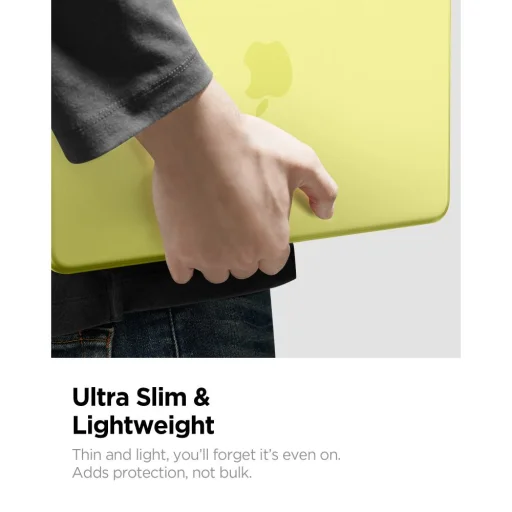 MacBook Neo 13 2026 Spigen AirSkin matt sárga tok - 8