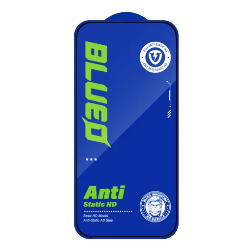 Blueo - 2.5D Silk Full Cover HD üvegfólia (5 csomag) - iPhone 16 Pro Max / iPhone 17 Pro Max - Fekete üvegfólia üvegfólia - 3