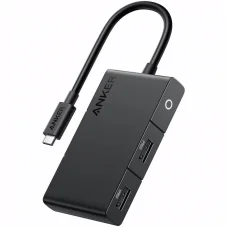 USB-C Hub Anker 332, 2 x USB-A - 2 x USB-C - 1 x HDMI, Fekete A8356G11