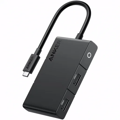 USB-C Hub Anker 332, 2 x USB-A - 2 x USB-C - 1 x HDMI, Fekete A8356G11 - 1