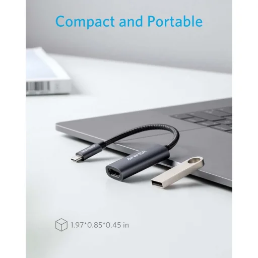 USB-C to HDMI Video Adapter Anker 310, Szürke A83120A2 - 2