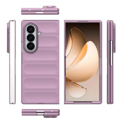 Fialové puzdro Techsuit Magic Shield pre Samsung Galaxy Z Fold Ultra - 5