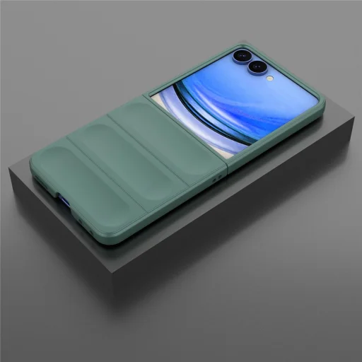 Samsung Galaxy Z Flip8 Zöld Techsuit Magic Shield tok - 6