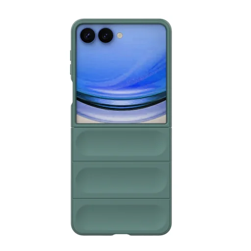 Samsung Galaxy Z Flip8 zelené puzdro Techsuit Magic Shield - 3