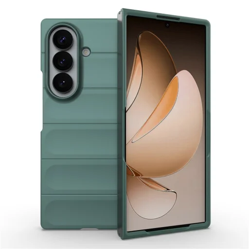 Samsung Galaxy Z Fold Ultra Zöld Techsuit Magic Shield tok - 2