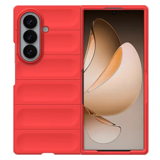 Puzdro Techsuit Magic Shield pre Samsung Galaxy Z Fold Ultra, červené - 3