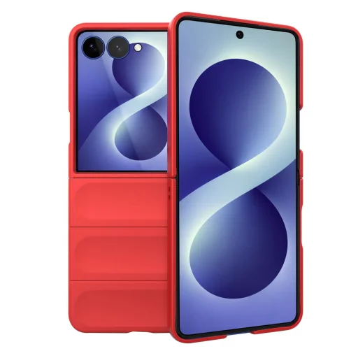 Červené puzdro Techsuit Magic Shield pre Samsung Galaxy Z Flip8 - 1