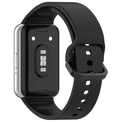 Čierny remienok Techsuit pre Samsung Galaxy Fit3 (W086) - 2