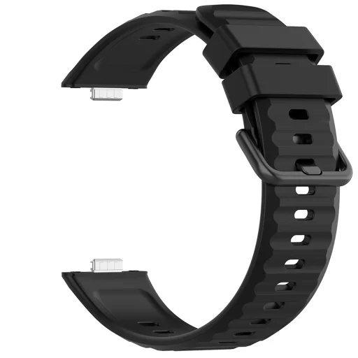 Huawei Watch Fit 5 Pro Fekete Techsuit Szíj (W082) - 3