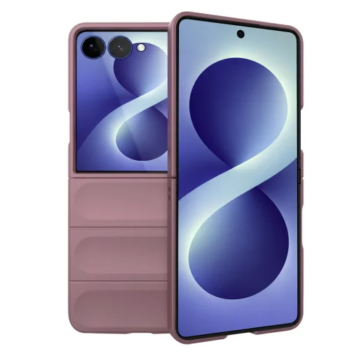 Fialové puzdro Techsuit Magic Shield pre Samsung Galaxy Z Flip8 - 1