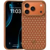 Benks Magnetic Armor Pro Armor Grid Kevlarové puzdro s kovovým rámom 600D (C.K.FL.AP.GD.F069) iPhone 17 Pro oranžové puzdro thumbnail