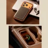 Benks Magnetic Armor Pro Armor Grid Kevlarové puzdro Metal Frame 600D (C.K.FL.AP.GD.F070) pre iPhone 17 Pro Max oranžové thumbnail